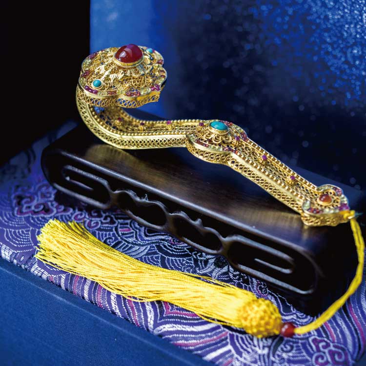 【大师】吉祥花丝如意 金版