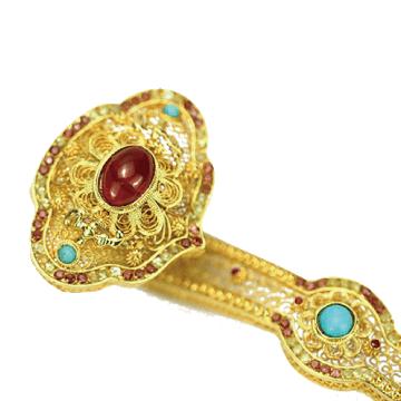 【大师】吉祥花丝如意 金版